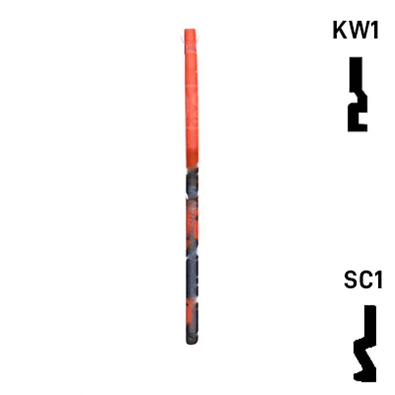 Uncut Key Blank | NFL Cincinnati Bengals | Choose Keyway - Image 7