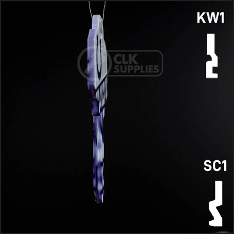 Uncut Key Blank |  NFL INDIANAPOLIS COLTS | Choose Keyway - Image 19