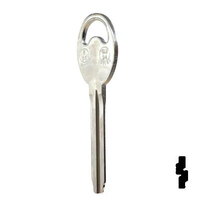 Uncut Key Blank | B80-NP | GM Key - Image 10