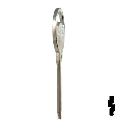 Uncut Key Blank | B80-NP | GM Key - Image 18