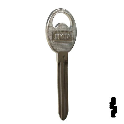 Uncut Key Blank | B80-NP | GM Key - Image 3