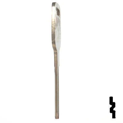 Uncut Key Blank | Nissan | DA35, X238 - Image 18
