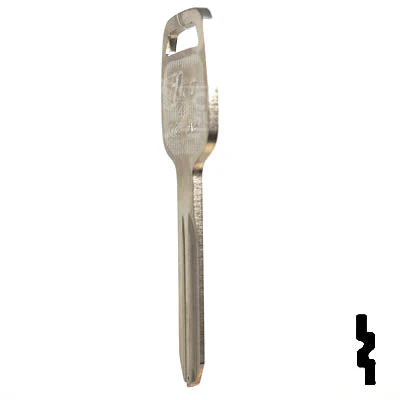 Uncut Key Blank | Nissan | DA35, X238 - Image 20