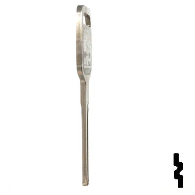 Uncut Key Blank | Nissan | DA35, X238 - Image 6