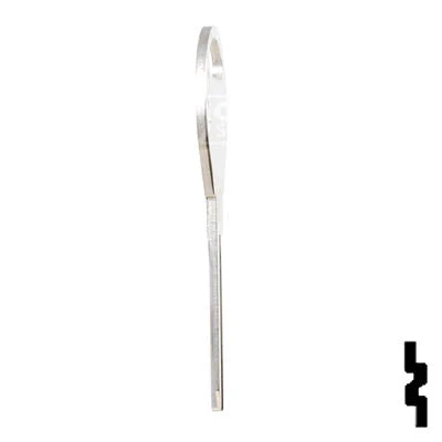 Uncut Key Blank | Nissan | X237, DA34 - Image 18