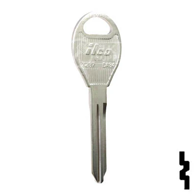 Uncut Key Blank | Nissan | X237, DA34 - Image 3
