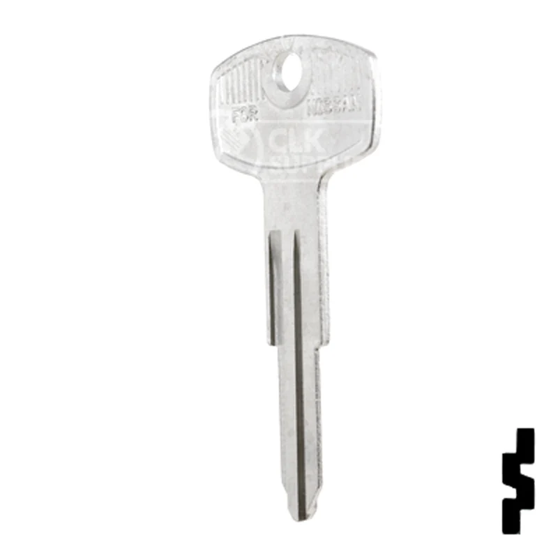 Uncut Key Blank | Nissan, Datsun | X7, 62DU - Image 11