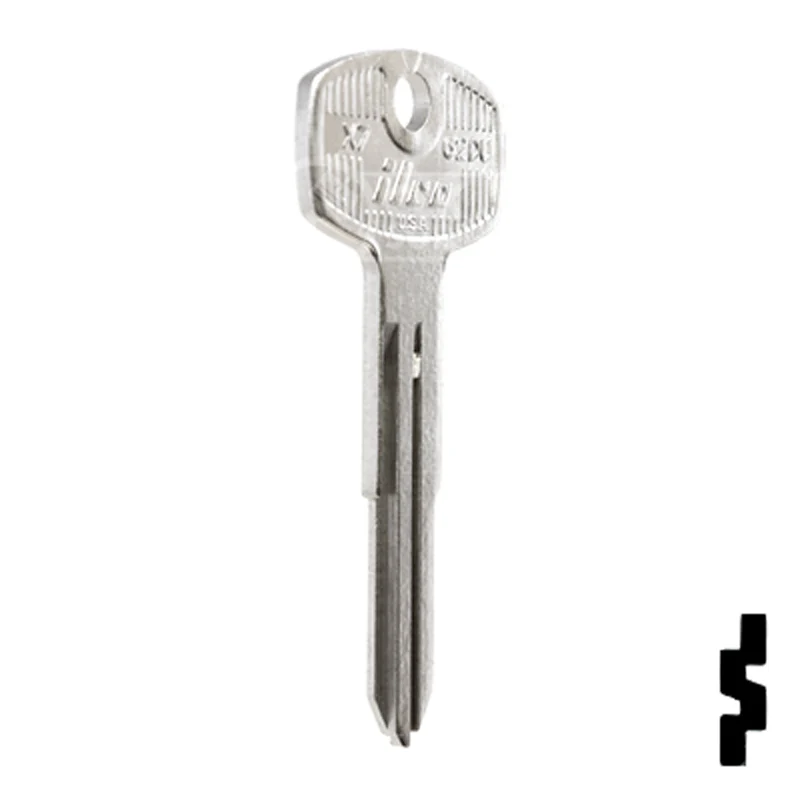 Uncut Key Blank | Nissan, Datsun | X7, 62DU - Image 5