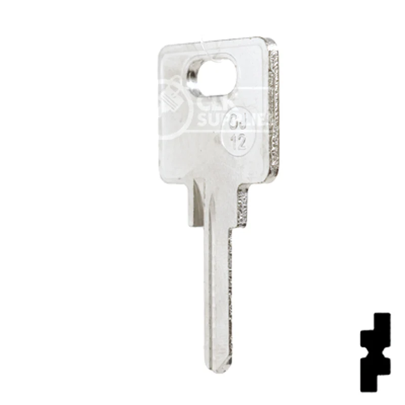Uncut Key Blank | Ojmar | OJ-12 - Image 10
