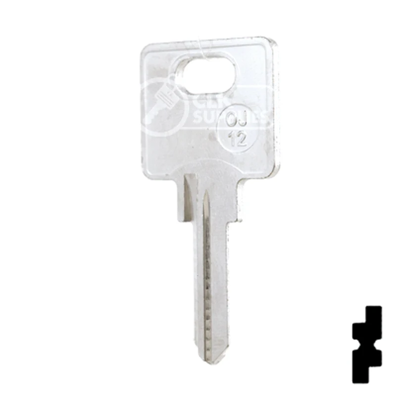 Uncut Key Blank | Ojmar | OJ-12 - Image 11