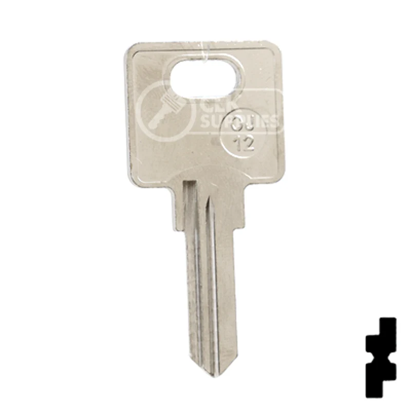 Uncut Key Blank | Ojmar | OJ-12 - Image 14