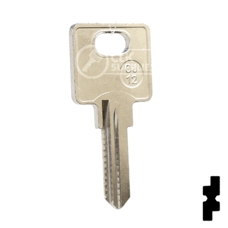 Uncut Key Blank | Ojmar | OJ-12 - Image 15