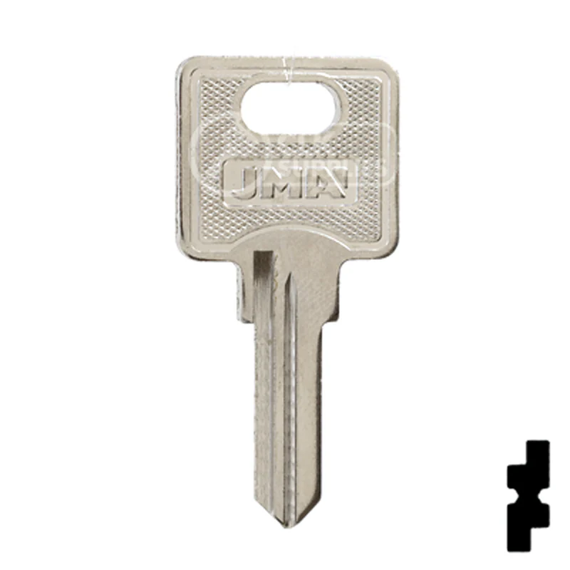 Uncut Key Blank | Ojmar | OJ-12 - Image 2