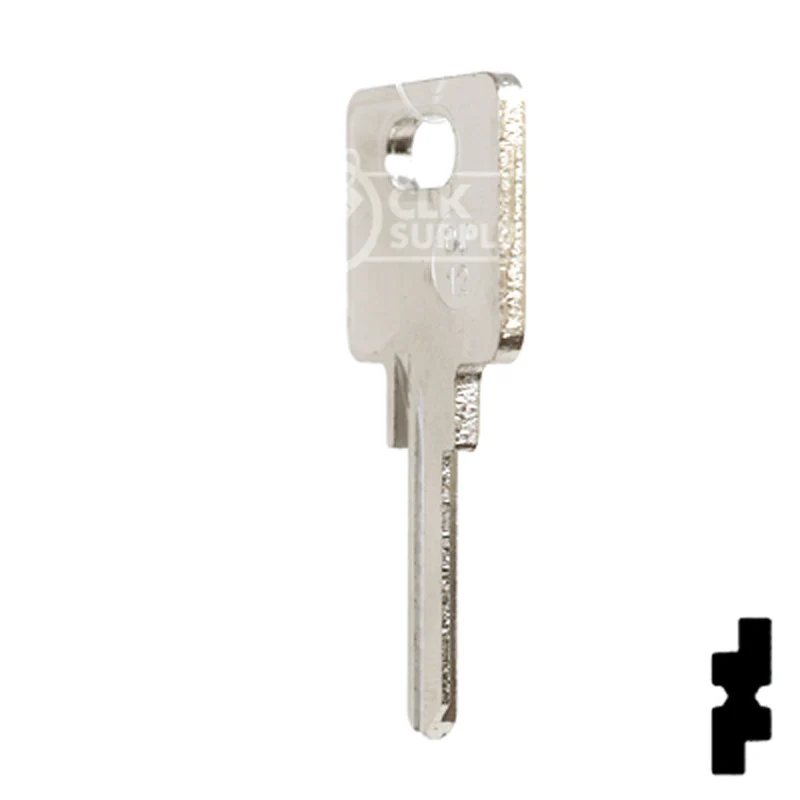Uncut Key Blank | Ojmar | OJ-12 - Image 9
