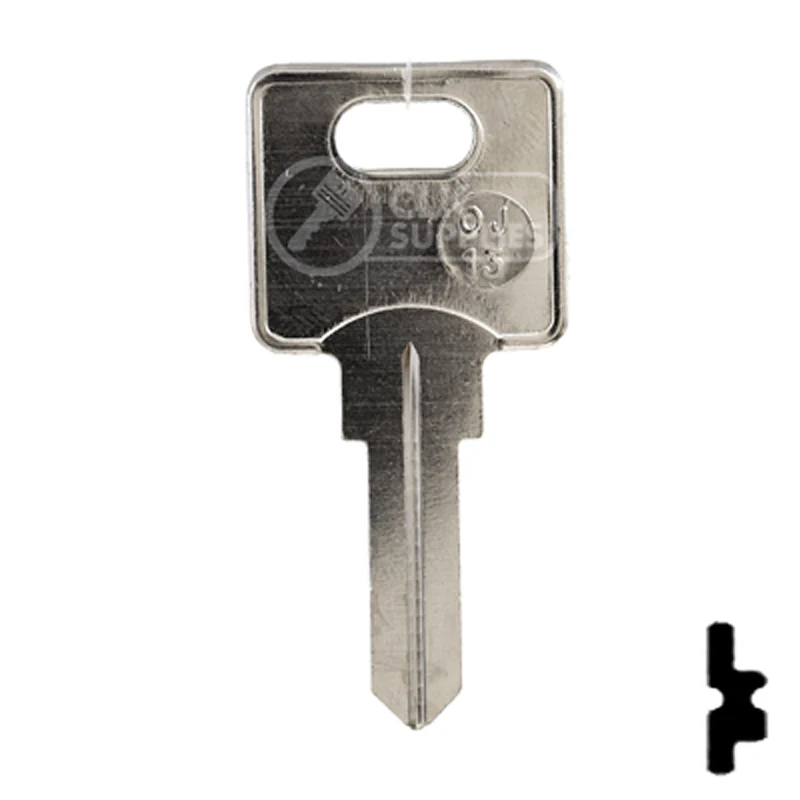 Uncut Key Blank | Ojmar | OJ-13 - Image 14