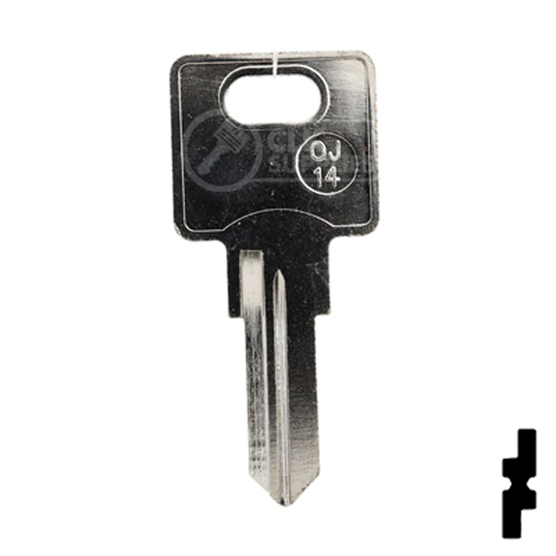 Uncut Key Blank | Ojmar | OJ-14 - Image 14