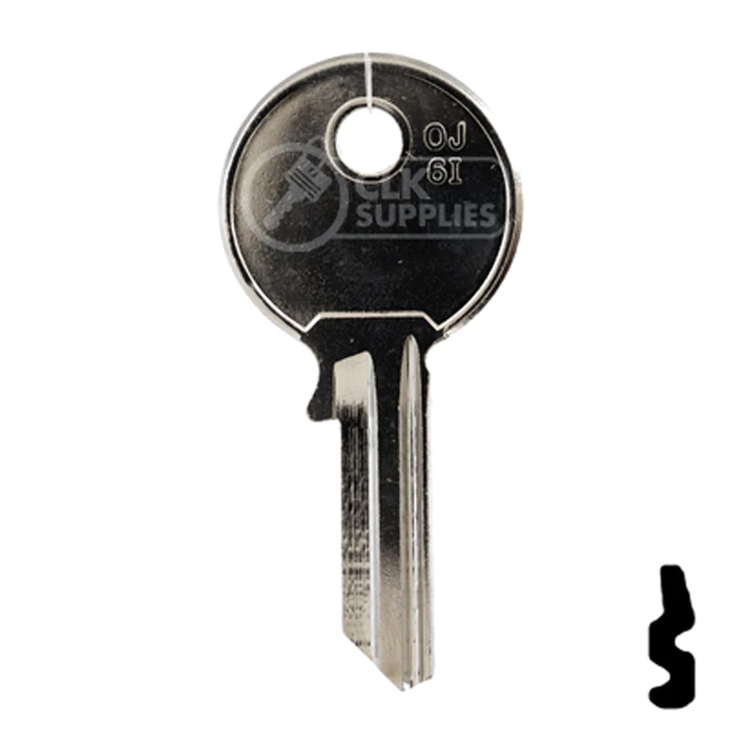 Uncut Key Blank | Ojmar | OJ-6I - Image 13