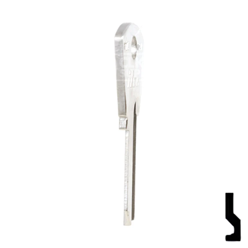 Uncut Key Blank | Papaiz | PZ2 - Image 6