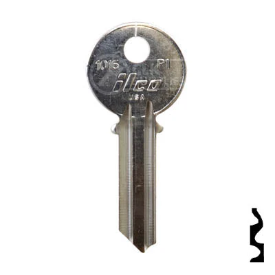 Uncut  Key Blank | Penn | 1016, P1 - Image 2