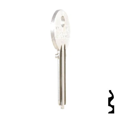 Uncut  Key Blank | Penn | 1016, P1 - Image 6