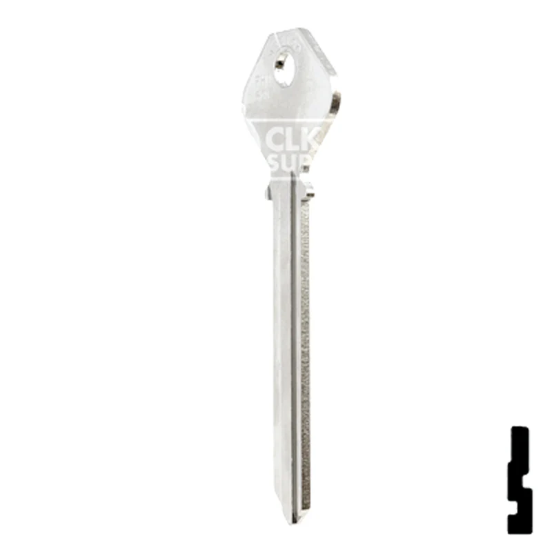 Uncut Key Blank | Phillips | PHI-52L, PHA2 - Image 9