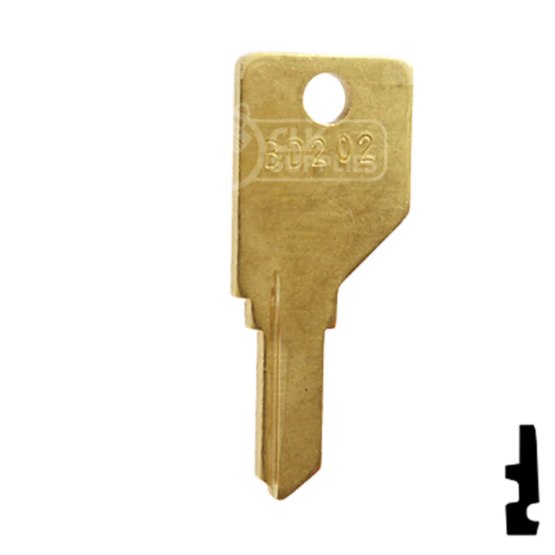 Uncut Key Blank | Pundra | BD202 - Image 2