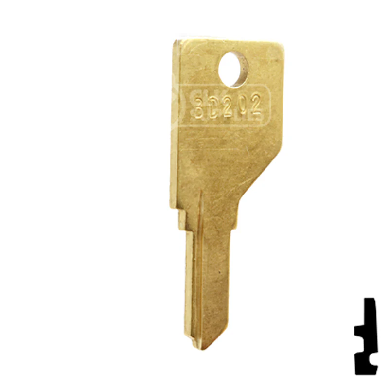 Uncut Key Blank | Pundra | BD202 - Image 3