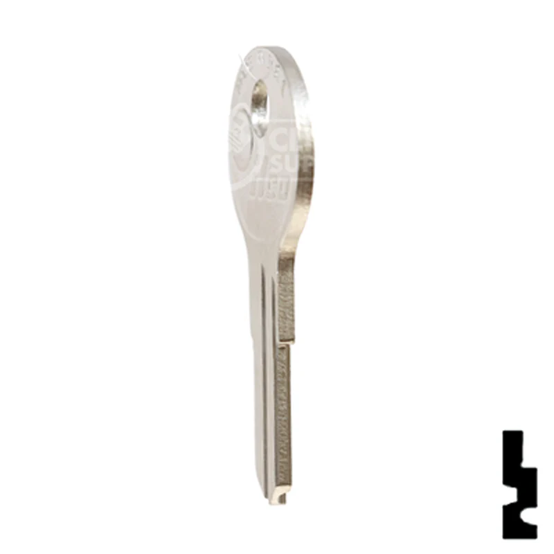 Uncut Key Blank | Pundra | PU1 - Image 20
