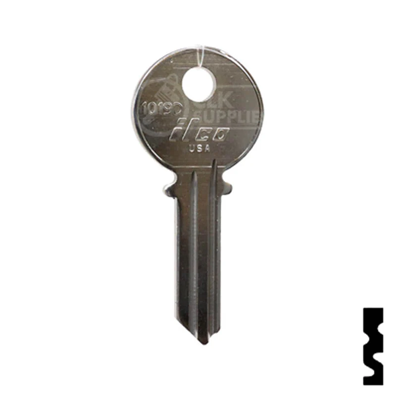 Uncut Key Blank | Reading | 1019D - Image 2