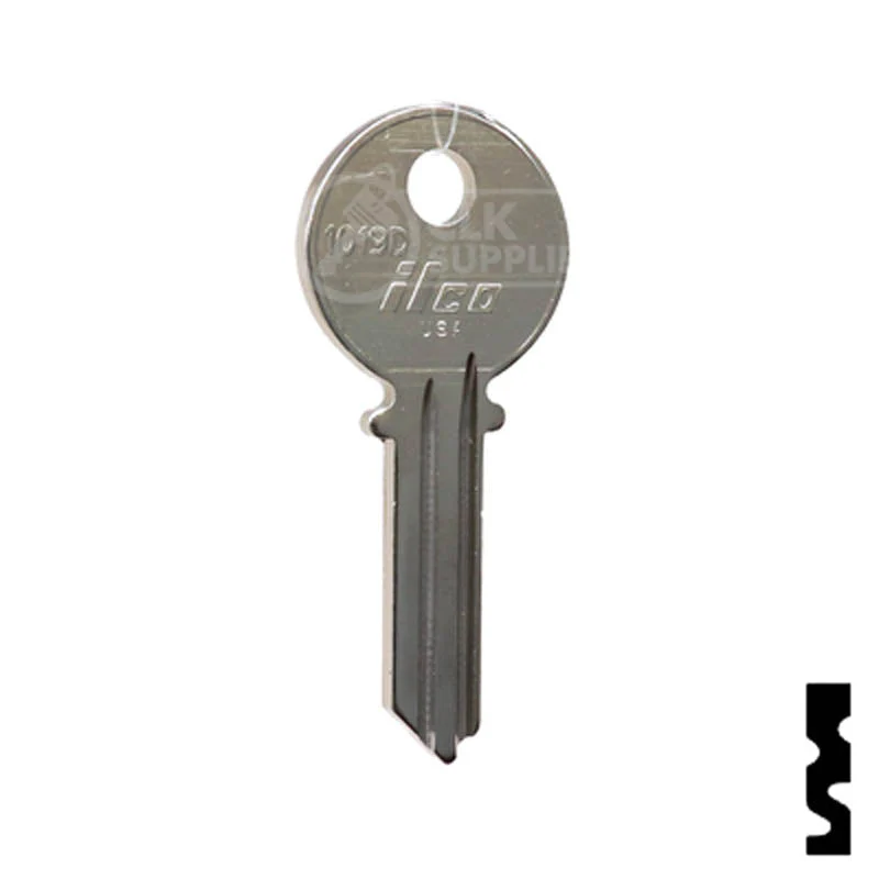 Uncut Key Blank | Reading | 1019D - Image 3