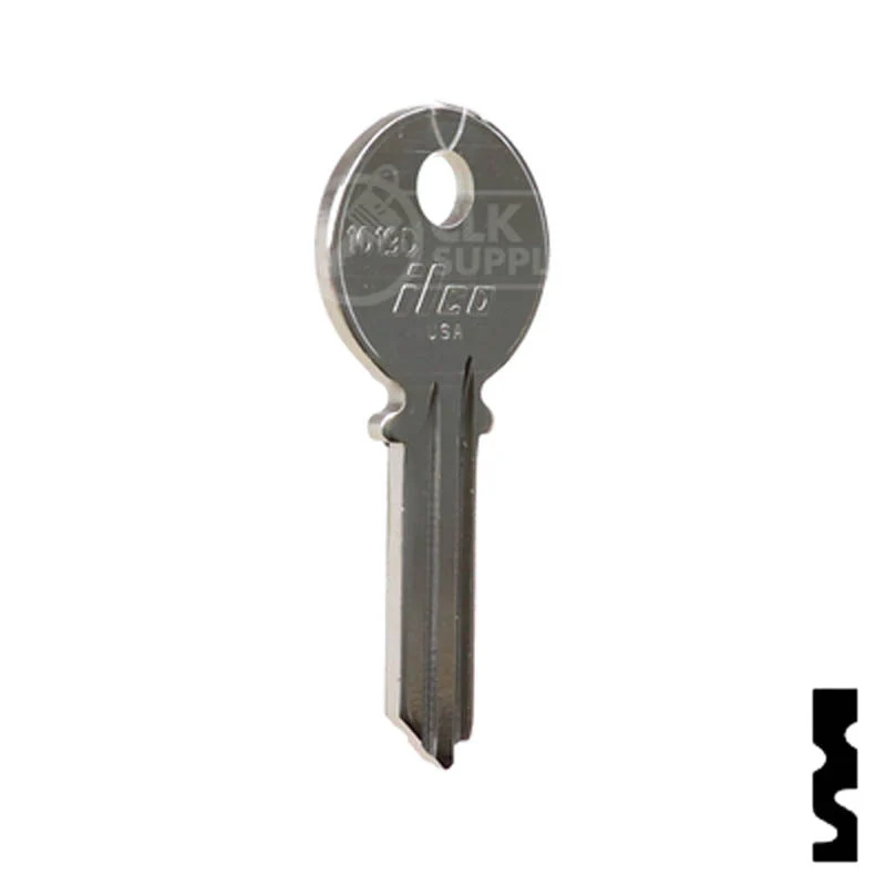 Uncut Key Blank | Reading | 1019D - Image 4