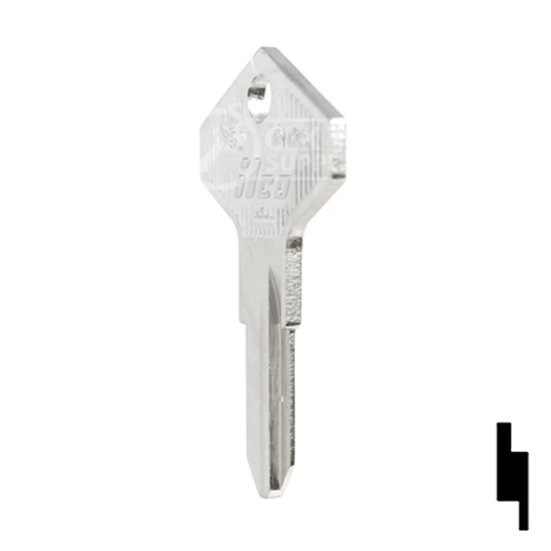 Uncut Key Blank | Renault, Alfa Romeo | RN25, X92 - Image 21