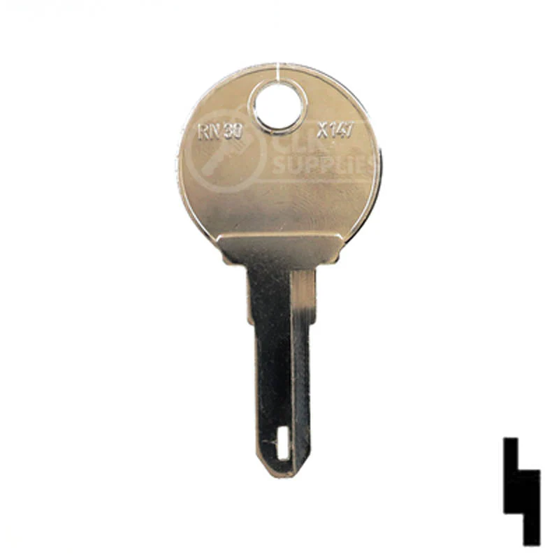 Uncut Key Blank | Renault | X147, RN30 - Image 13
