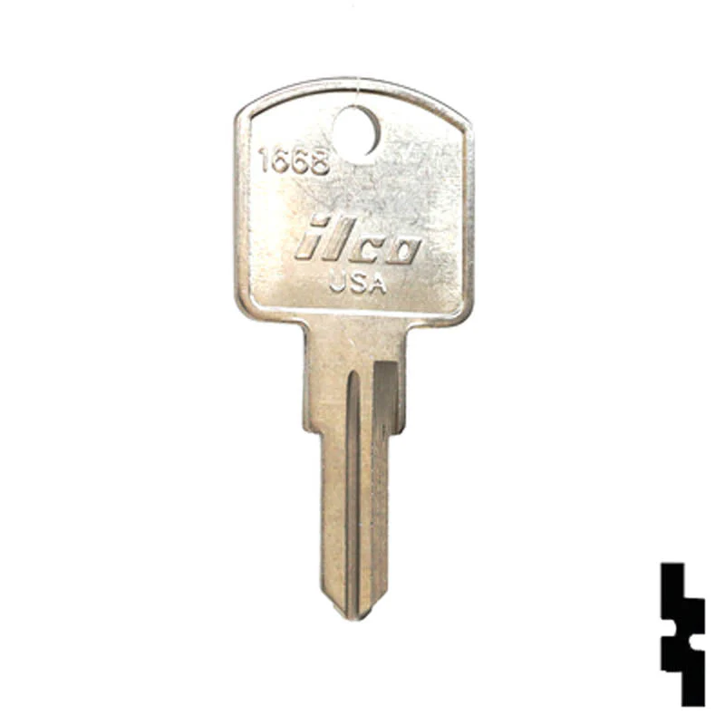 Uncut Key Blank | Richelieu, Husky, Kobalt Toolbox | 1668 - Image 3