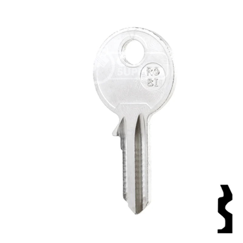 Uncut Key Blank | Ronis | RO-8I, R7DC - Image 11