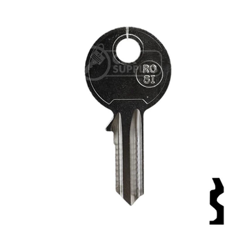 Uncut Key Blank | Ronis | RO-8I, R7DC - Image 13