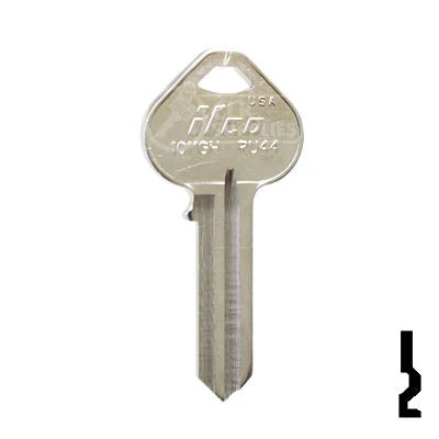 Uncut Key Blank | Corbin Russwin | 1011GH, RU44 - Image 3