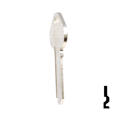 Uncut Key Blank | Corbin Russwin | 1011GH, RU44 - Image 9