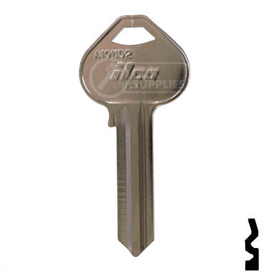 Uncut Key Blank | Corbin Russwin | A1011D2 - Image 24