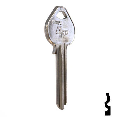 Uncut Key Blank | Corbin Russwin | A1011D2 - Image 4