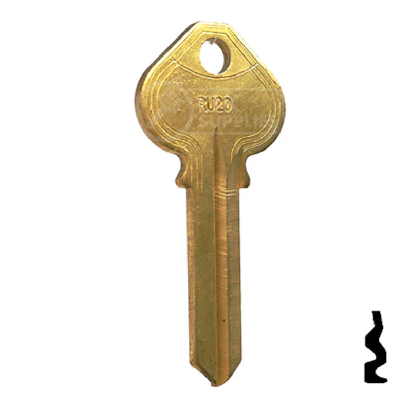 Uncut Key Blank | Corbin Russwin | RU20, A1011D41 - Image 3