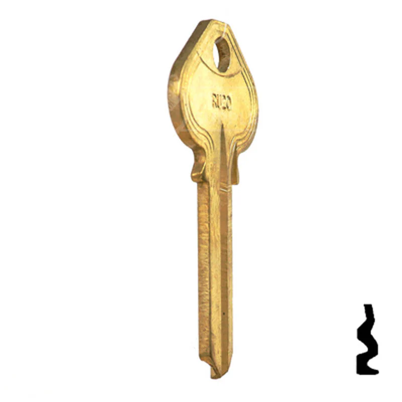 Uncut Key Blank | Corbin Russwin | RU20, A1011D41 - Image 5