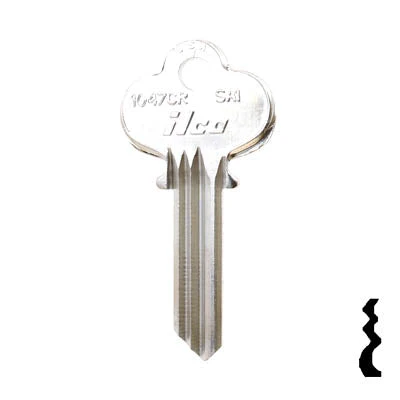 Uncut Key Blank | Sager | 1047CR, SA1 - Image 24