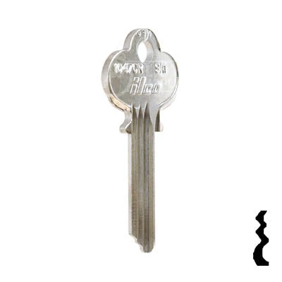 Uncut Key Blank | Sager | 1047CR, SA1 - Image 4