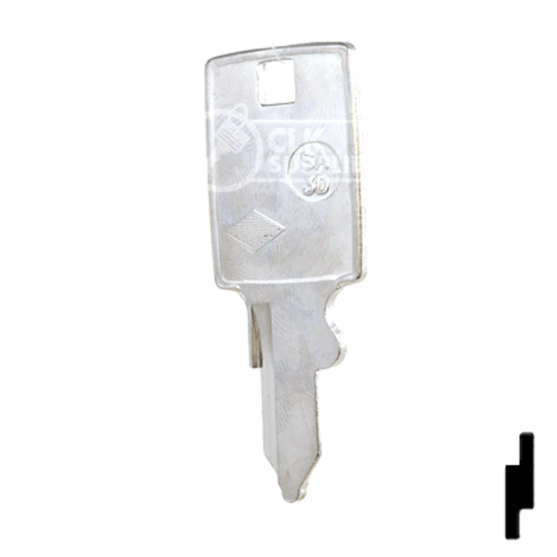 Uncut Key Blank | Samsonite | SA-3D - Image 12