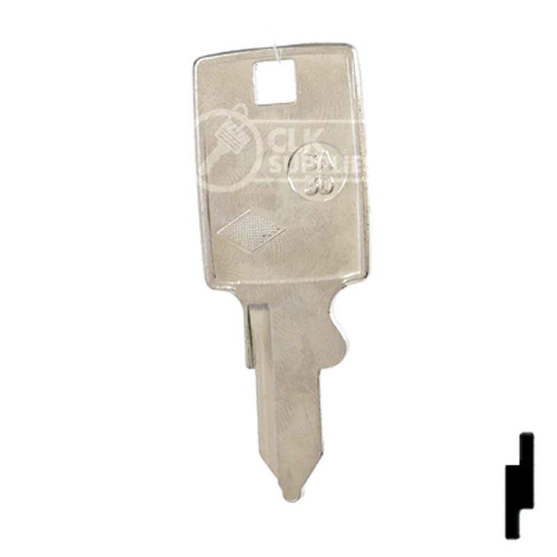Uncut Key Blank | Samsonite | SA-3D - Image 13