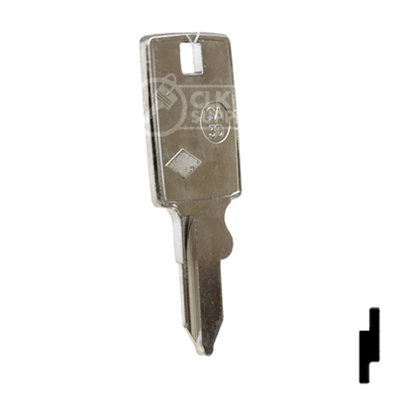 Uncut Key Blank | Samsonite | SA-3D - Image 17