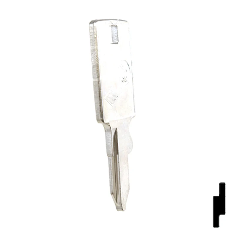 Uncut Key Blank | Samsonite | SA-3D - Image 18