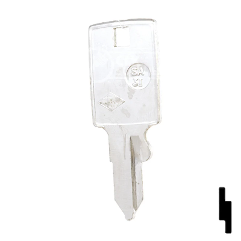 Uncut Key Blank | Samsonite | SA-3I - Image 12