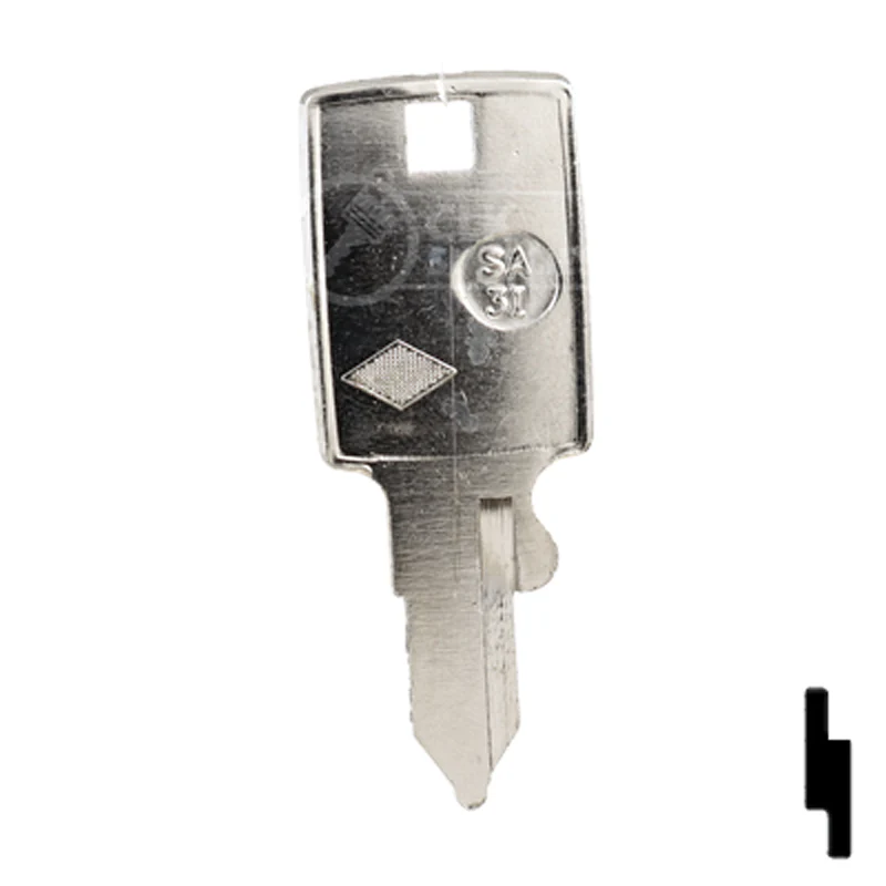 Uncut Key Blank | Samsonite | SA-3I - Image 14